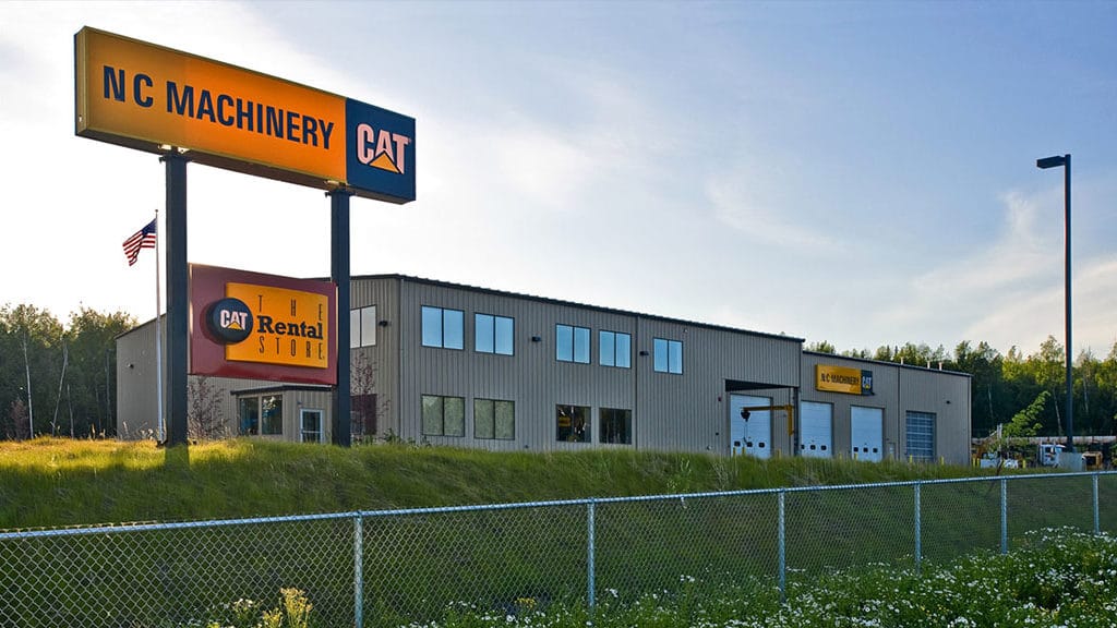 NC Machinery CAT Store Hickel Project