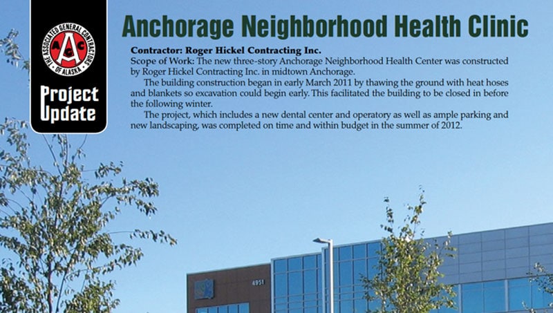 Anchorage Neighborhood Health Clinic - Cover